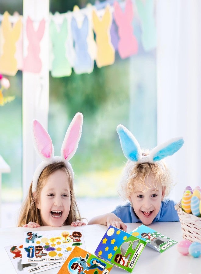 مجموعة سينلود المكونة من 24 مجموعة من الحرف اليدوية الدينية لعيد الفصح، ومجموعات مشاهد أسبوع الآلام، وملصقات قيامة المسيح، وملصق الصليب، وحرف يدوية لأحد الشعانين، ومستلزمات حفلات المشاريع اليدوية. - Image 3